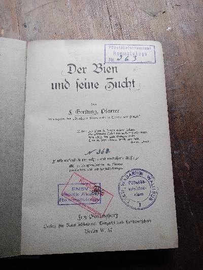 Der+Bien+und+seine+Zucht