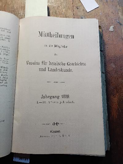 Mittheilungen+an+die+Mitglieder+des+Vereins+f%C3%BCr+hessische+Geschichte+und+Landeskunde+Jahrgang+1888+-+1891