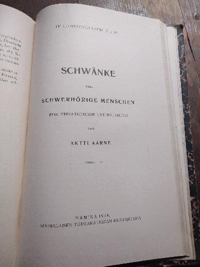 Leitfaden+der+vergleichenden+M%C3%A4rchenforschung++%C3%9Cbersicht+der+M%C3%A4rchenliteratur++Der+tiersprachenkundige+Mann+und+seine+neugierige+Frau++...++FF+Communications++edited+for+the+Folklore+Fellows