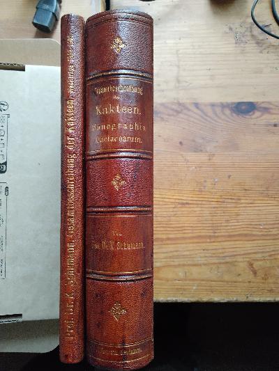 Gesamtbeschreibung+der+Kakteen++%28Monographia+Cactacearum%29++Mit+einer+kurzen+Anweisung+zur+Pflege+der+Kakteen+von+Karl+Hirscht.