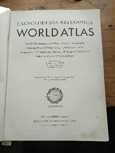 Encyclopedia+Britannica++World+Atlas++World+Distributions+and+World+Political+Geography%2C+Geographical+Summaries%2C+Geographical+Comparisons%2C+Glossary+of+Geographical+Terms+and+Index+to+Political-Physical+Maps.