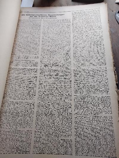 Nachrichten für Aussenhandel 8. Jahrgang Nr. 100 - 124 - Front Cover