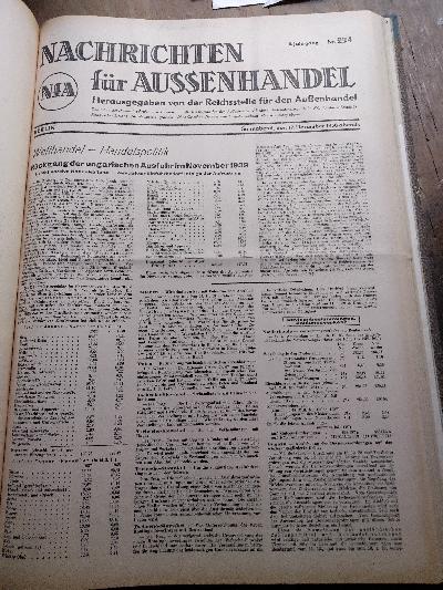 Nachrichten+f%C3%BCr+Aussenhandel+8.+Jahrgang+Nr.+229+-+305