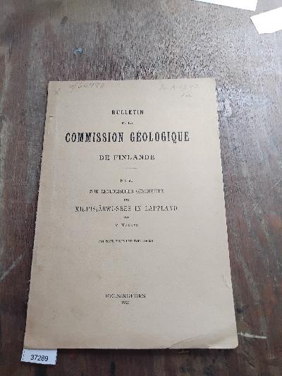 Bulletin+de+la+Commission+Geologique+de+Finlande++Nr.+20++Zur+geologischen+Geschichte+des+Kilpisj%C3%A4rwi+Sees+in+Lappland