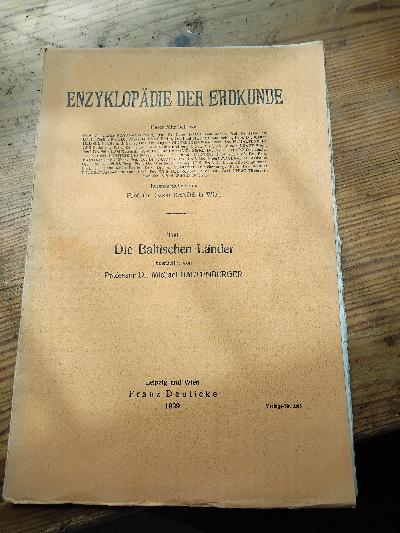 Enzyklop%C3%A4die+der+Erdkunde++Die+baltischen+L%C3%A4nder