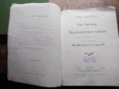 Die+Atmung+und+die+Muskelinnervation++Anatomische+Tafeln+als+Beilage+zur+Methode+der+rhythmischen+Gymnastik+nach+Originalzeichnungen