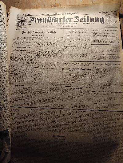 Frankfurter+Zeitung+++Nr.+330-348+5.+bis+11.+Mai+1933
