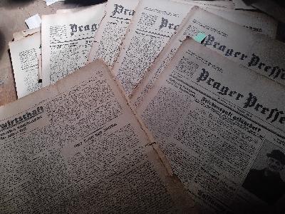 Prager+Presse+8.++Jahrgang++Nr.+8%2C36%2C4344%2C50%2C69%2C70%2C77+und+Fragmente+der+Ausgabe+vom+1.+Januar+1928+und++vom+1.+Dezember+1929