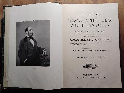 Geographie des Welthandels  Erster Band, Erste Hälfte  Eine Wirtschaftsgeographische Schilderung der Erde - Front Cover