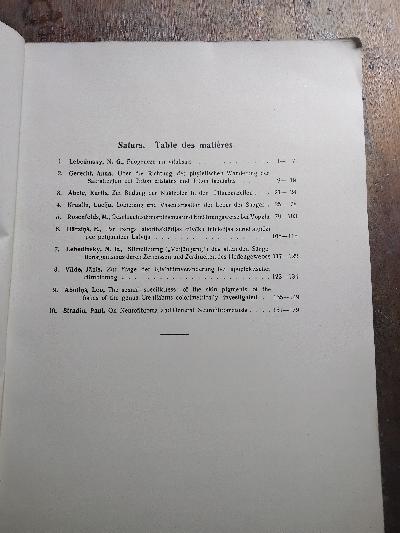 Latvijas Biologijas Biedribas Raksti Sejums 1 Tome I - Front Cover