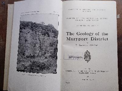 The Geology of the Maryport District - Front Cover