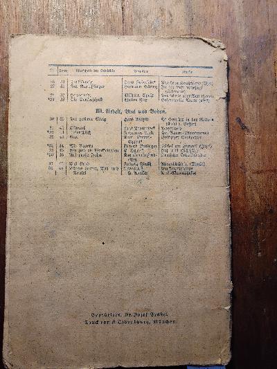 Die Fahne hoch  Ergänzungsbogen zum Lesebuch 6. und 7. Schülerjahrgang - Front Cover