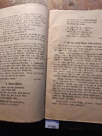 Die Fahne hoch  Ergänzungsbogen zum Lesebuch 6. und 7. Schülerjahrgang - Front Cover