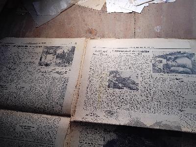 Deutsche Zeitung im Ostland  11. Oktober 1941 - Front Cover