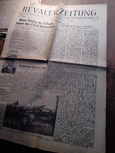Revaler Zeitung    Jahrgang 2 8. April 1943 - Front Cover