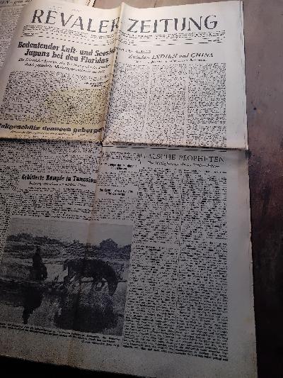 Revaler Zeitung    Jahrgang 2 10. April 1943 - Front Cover