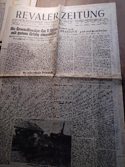 Revaler Zeitung    Jahrgang 2 4. April 1943 - Front Cover