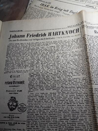Revaler Zeitung    Jahrgang 2 8. Juli 1943 - Front Cover
