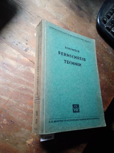 Fernschreibetechnik - Front Cover