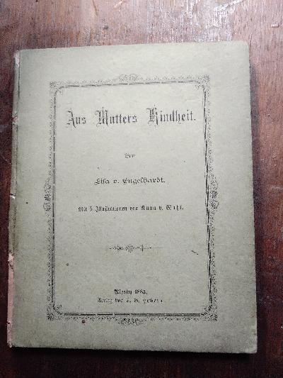 Aus Mutters Kindheit - Front Cover