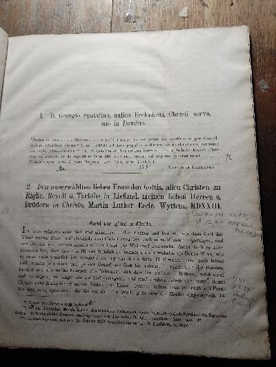 Luther an die Christen in Livland - Front Cover