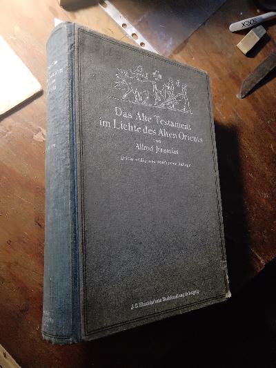 Das Alte Testament im Lichte des Alten Orients - Front Cover