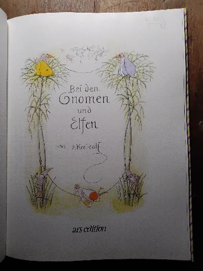Bei den Gnomen und Elfen - Front Cover