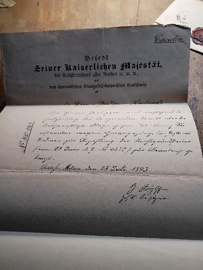 Befehl seiner Kaiserlichen Majestät des Selbstherrschers aller Reussen - Front Cover