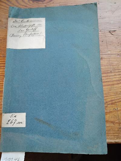 Das Vorkommen der Wasserpest in der Horloff (Provinz Oberhessen)  und Vorschläge zu deren Vertilgung  Aus vorhandenen Akten und eingezogenen Gutachten - Front Cover