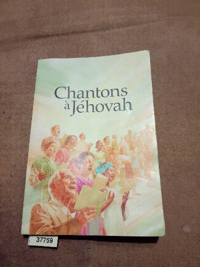 Chantons a Jehovah - Front Cover