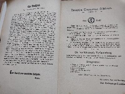 50 Jahre Deutscher Turnverein  - Front Cover