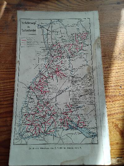  Badnerland. Wegweiser und Hotelführer. Schwarzwald, Neckar, Odenwald, Bodensee, Rhein - Front Cover