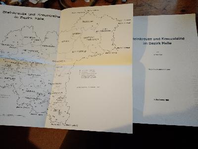 Steinkreuze und Kreuzsteine  im Bezirk Halle - Front Cover