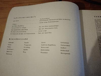 Der Bezirk Magdeburg Natur und Kunstdenkmale - Front Cover