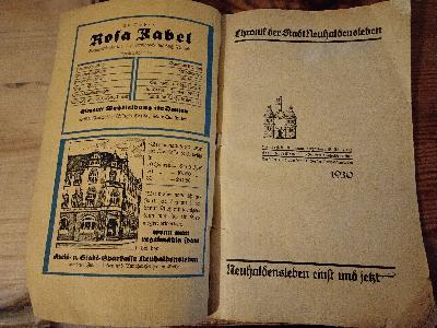 Chronik der Stadt Neuhaldensleben   Neuhaldensleben einst und jetzt - Front Cover