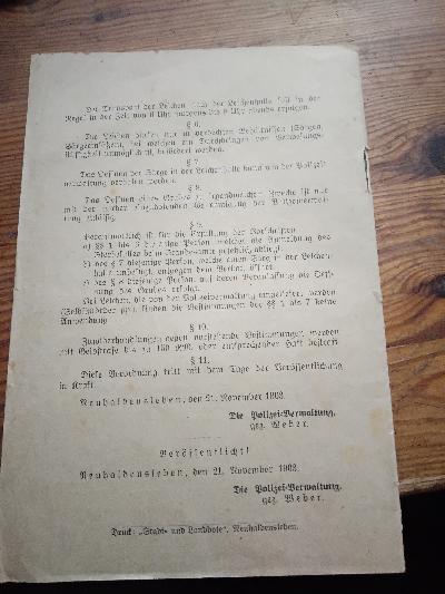 Friedhofsordnung für die Stadt Haldensleben - Front Cover