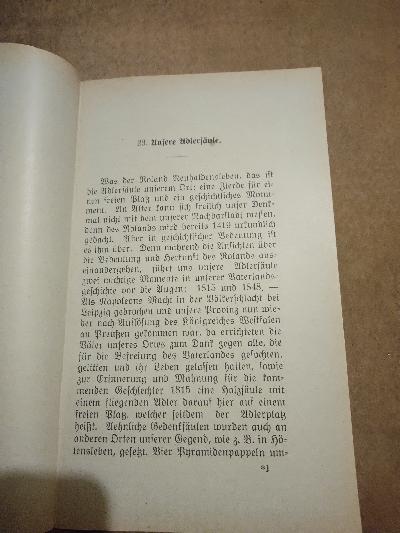 Aus Althaldenslebens Vergangenheit V. Teil - Front Cover