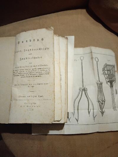 Handbuch für Jäger, Jagdberechtigte und Jagdliebhaber  Dritter und letzter Theil. - Front Cover