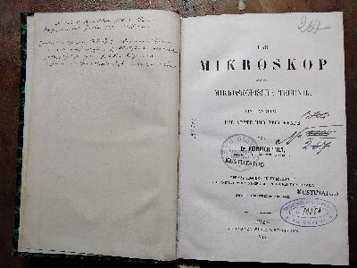 Das+Mikroskop+und+die+mikroskopische+Technik