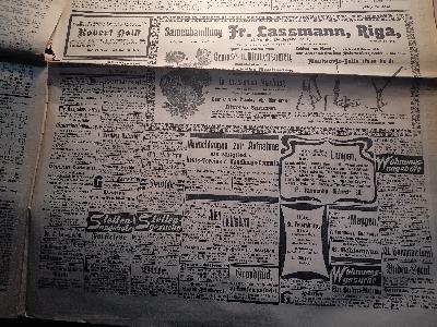 Rigasche Zeitung Nr. 41,42,45,180 - Front Cover