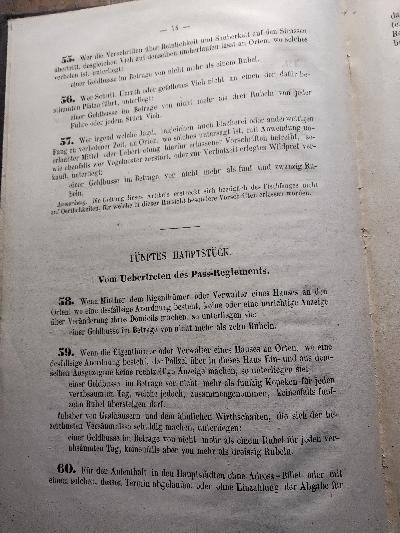 Gesetz ueber die von den Friedensrichtern zu verhaengenden Strafen - Front Cover