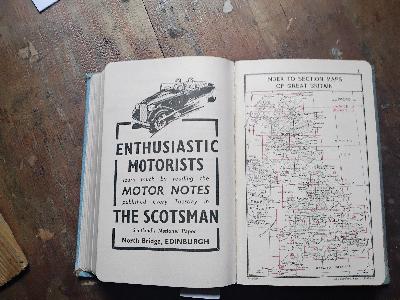 The Royal Scottish Automobile Club Year Book  1939 - 40 - Front Cover
