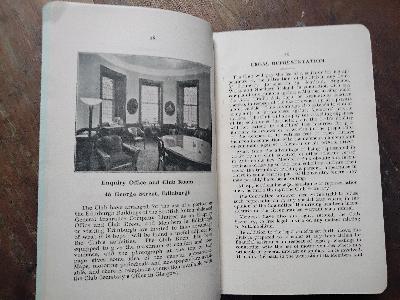 The Royal Scottish Automobile Club Year Book  1939 - 40 - Front Cover