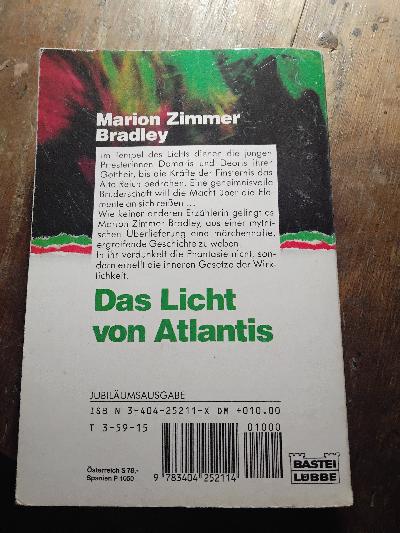 Das Licht von Atlantis - Front Cover