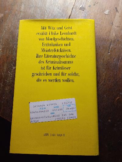 Mord ist ihr Beruf  Eine Geschichte des Kriminalromans - Front Cover