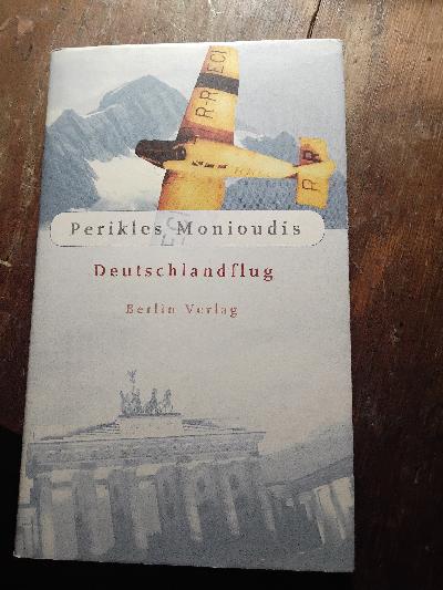 Deutschlandflug ein Traum - Front Cover