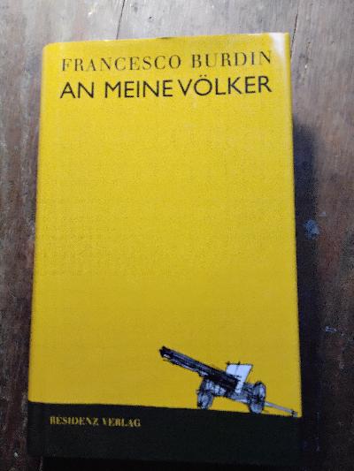 An meine Völker - Front Cover