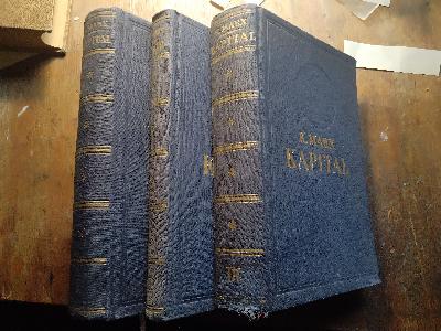 Kapital Poliitilise Ökonoomia Kriitika  3 Raamat  (Kapital in 3 Bänden auf estnisch) - Front Cover