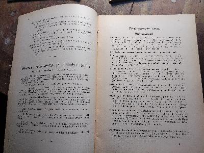 Eesti vabariigi tartu ülikooli ettelugemiste Kava  1924. Aasta I Poolaastal  (Vorlesungsplan an der Universität Tartu der Republik Estland im ersten Semester des Jahres 1924) - Front Cover