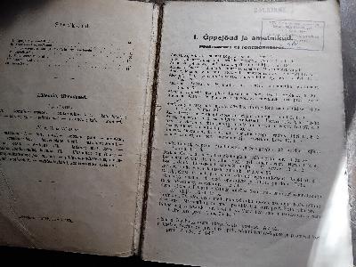 Eesti Vabariigi Tartu Ülikooli Isiklik Koosseis  1. Detsembril 1930  (Persönliche Zusammensetzung der Universität Tartu der Republik Estland im Jahr 1930) - Front Cover
